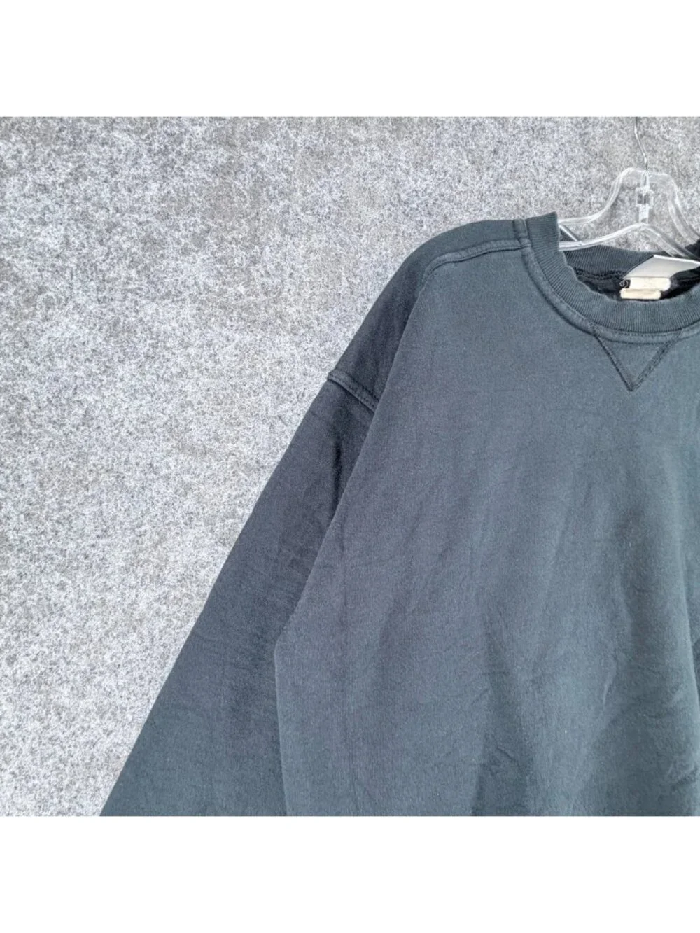 Vintage Jerzees‎ Z Class Sweatshirt Mens XL Charcoal Gray W.E.A.U. Embroidered